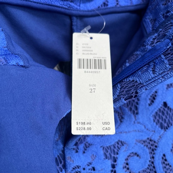 NWT Anthropologie Maeve The Colette Lace Cropped Wide-Leg Pants - Picture 8 of 13